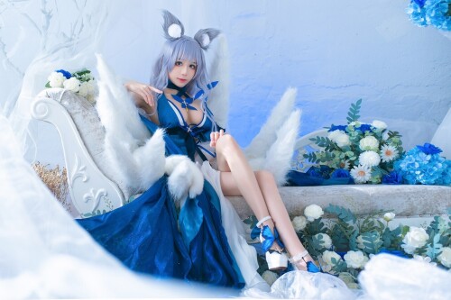 Tomoyo酱 - 碧蓝航线 信浓礼服 预览展示图 6