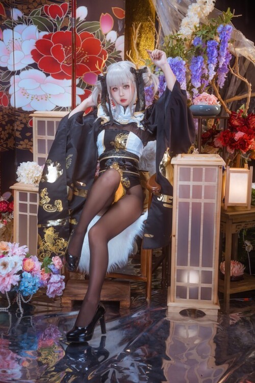 萌芽儿 - 白兔和服 预览展示图 5
