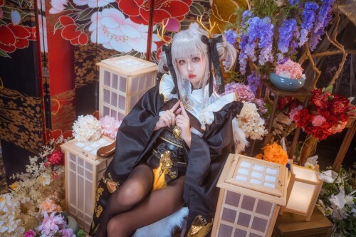 萌芽儿 - 白兔和服 预览展示图 2