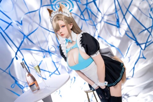 星之迟迟 - 2023年12月计划C 蔚蓝档案 一之濑明日奈同人女仆 预览展示图 2