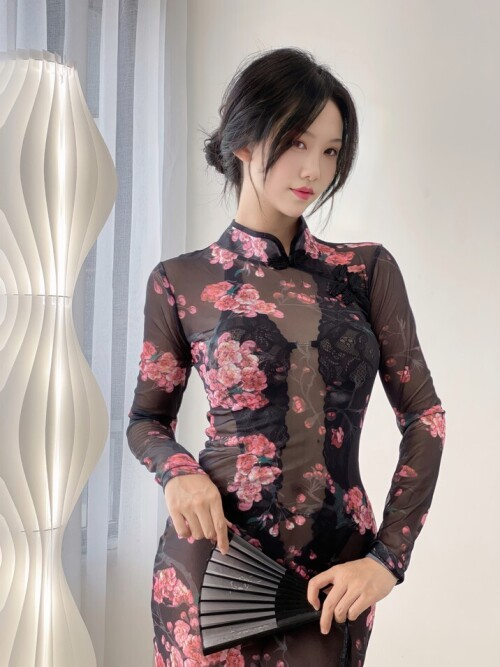 抖娘利世 - 晴趣旗袍 预览展示图 3