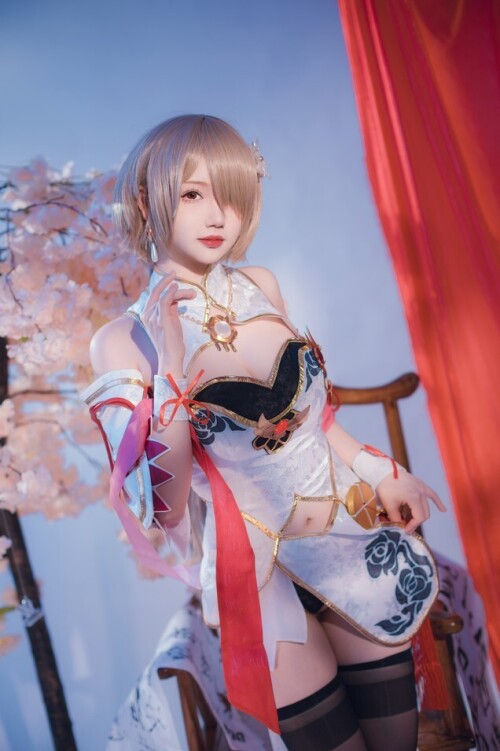 雪晴Astra - 崩坏3 丽塔·浣溪沙旗袍 预览展示图 2