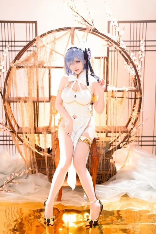 星之迟迟 - 2024年01月计划B RE:0—蕾姆 旗袍ver 正片 预览展示图 4