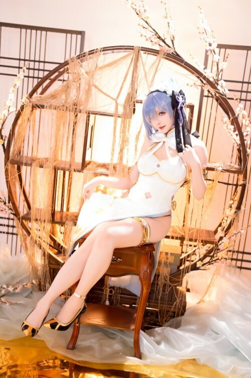 星之迟迟 - 2024年01月计划B RE:0—蕾姆 旗袍ver 正片 预览展示图 5