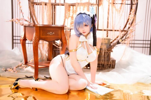 星之迟迟 - 2024年01月计划B RE:0—蕾姆 旗袍ver 正片 预览展示图 3