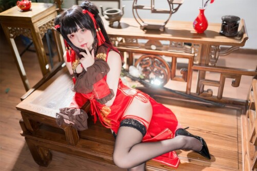 花铃 - 时崎狂三旗袍 预览展示图 2