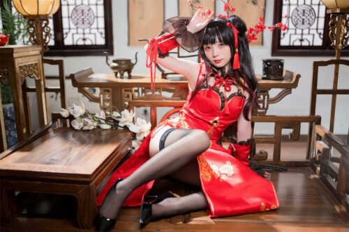 花铃 - 时崎狂三旗袍 预览展示图 4