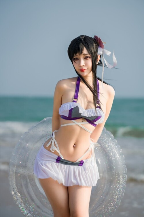 Umeko J - Tifa Lockhart Swimsuit Final Fantasy 预览展示图 2