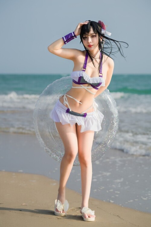 Umeko J - Tifa Lockhart Swimsuit Final Fantasy 预览展示图 4