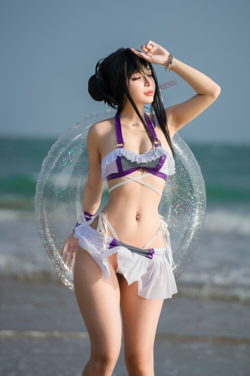 Umeko J - Tifa Lockhart Swimsuit Final Fantasy 预览展示图 5