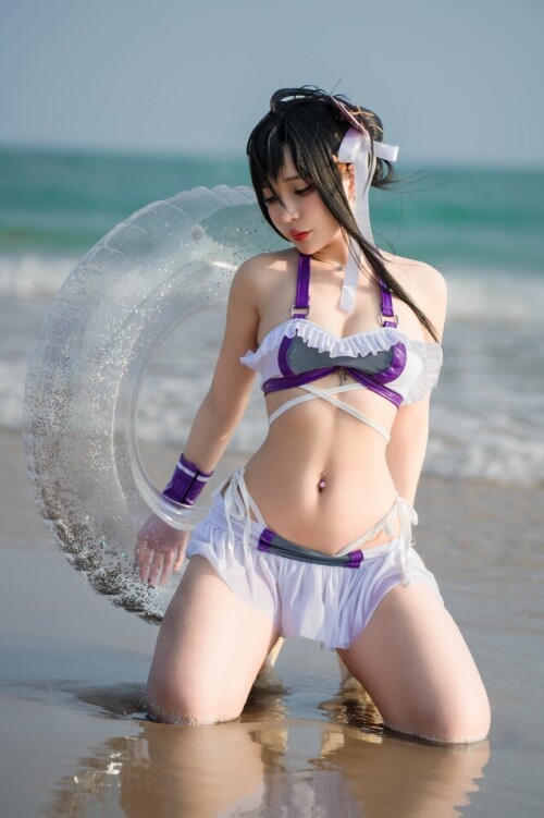 Umeko J - Tifa Lockhart Swimsuit Final Fantasy 预览展示图 3