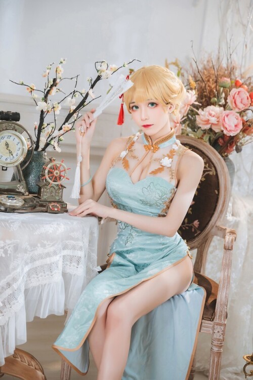 Tomoyo酱 - G36旗袍 预览展示图 4