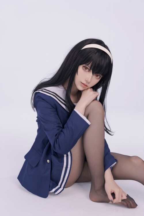 炭烤莉莉黑 - 路人女主霞之丘诗羽 校服 预览展示图 6
