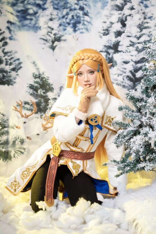 PoppaChan – Zelda Winter Outfit [40P-389MB]