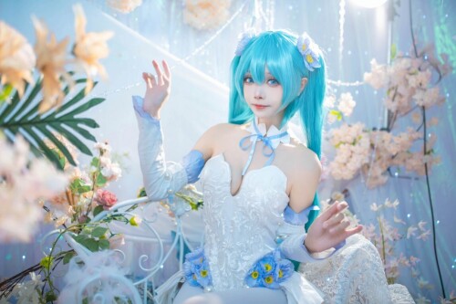 艾西Aiwest - 初音 粉蝶花 预览展示图 2