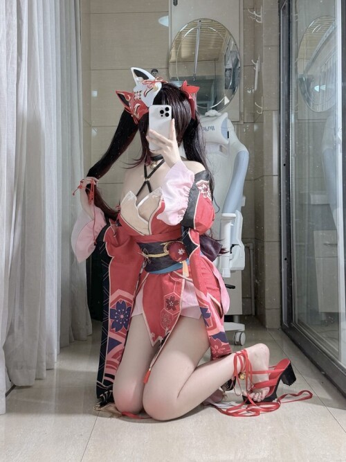 不可爱羚 - 花火cos 预览展示图 3