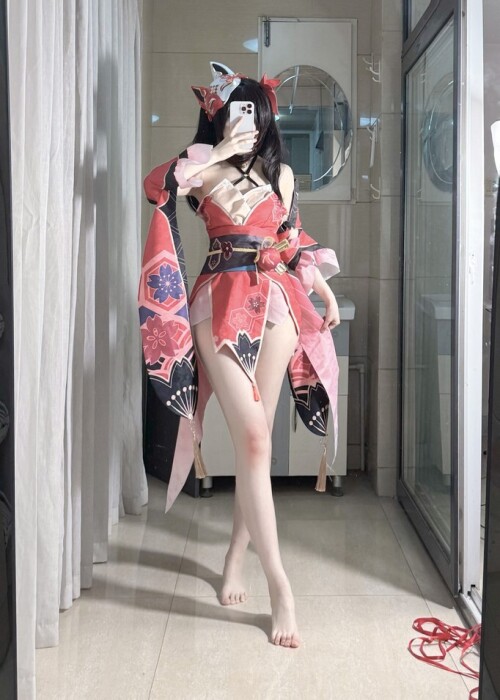 不可爱羚 - 花火cos 预览展示图 4
