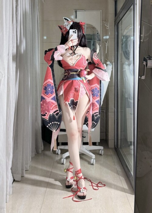 不可爱羚 - 花火cos 预览展示图 2
