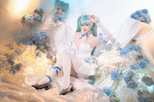 星之迟迟 - 024年02月计划A 初音未来 粉蝶花精灵 预览展示图 5