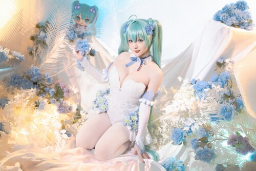 星之迟迟 - 024年02月计划A 初音未来 粉蝶花精灵 预览展示图 6