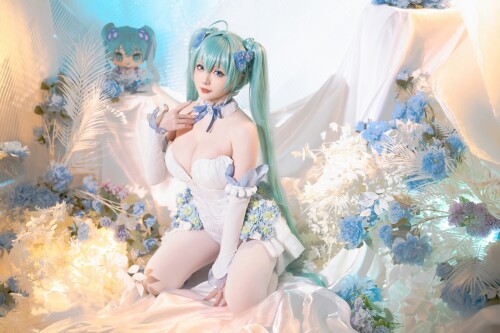 星之迟迟 - 024年02月计划A 初音未来 粉蝶花精灵 预览展示图 1