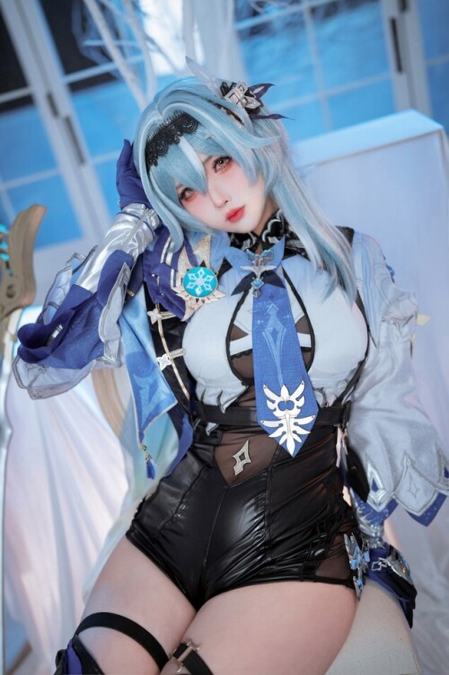 rioko凉凉子 - 原神 优菈浪花骑士 预览展示图 4