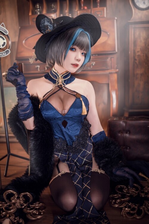 王胖胖u - 柴郡旗袍 预览展示图 6