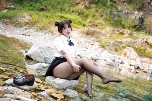 Tina很妖孽呀 - 小溪体操服死库水JK 预览展示图 2