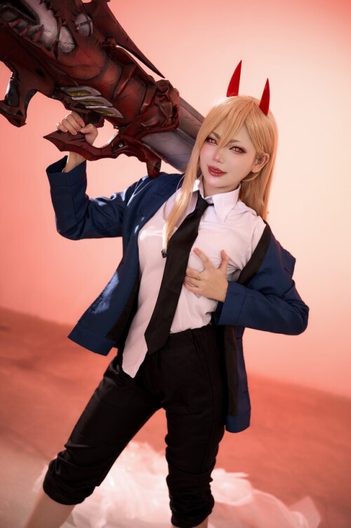 ZinieQ - Power (Chainsaw Man x NIKKE) 预览展示图 3