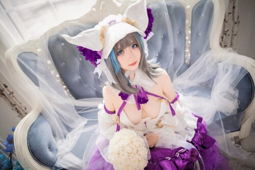 风筝筝筝w - 柴郡婚纱废稿 预览展示图 3
