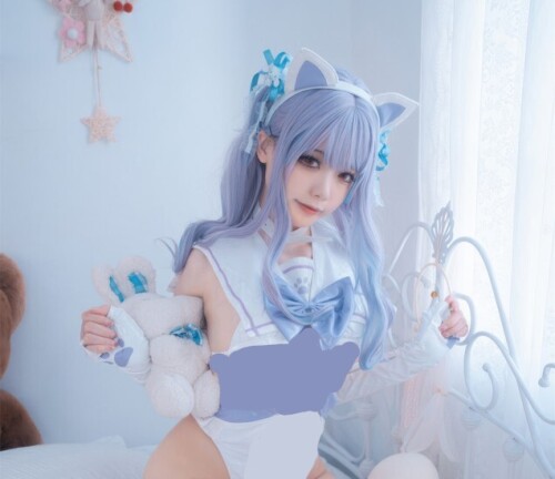安食Ajiki - 白猫猫 预览展示图 1