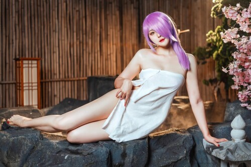 Natsuko夏夏子 - 碧蓝航线 的里雅斯特温泉夜 预览展示图 2