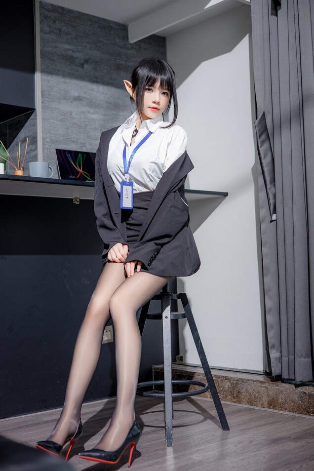 桜桃喵－精灵OL [46P-643MB]