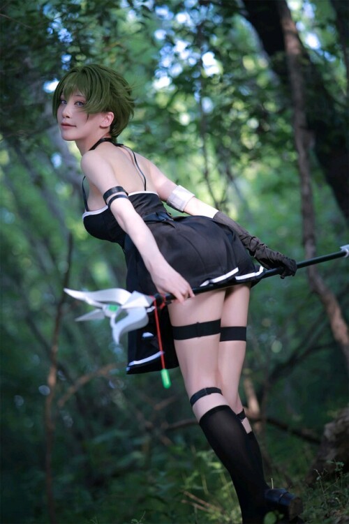 水淼aqu - 葬送のフリーレン ユーベル コスプレ 预览展示图 4