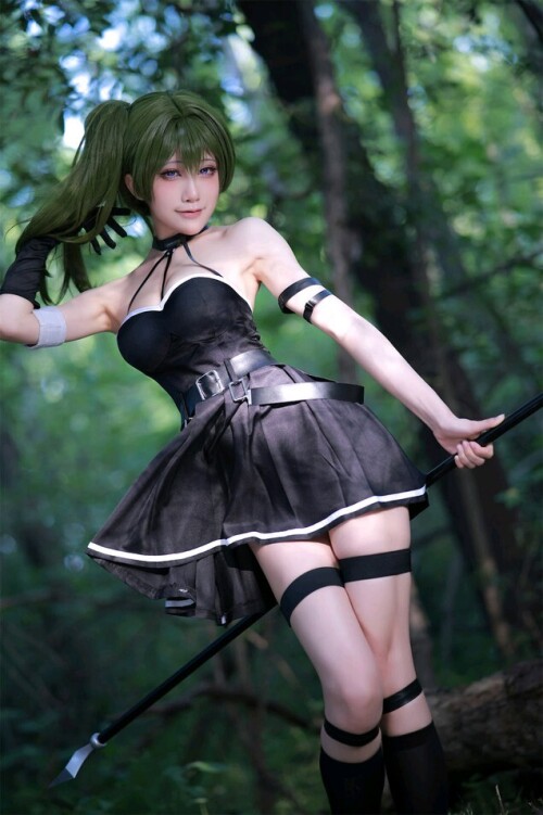 水淼aqu - 葬送のフリーレン ユーベル コスプレ 预览展示图 3