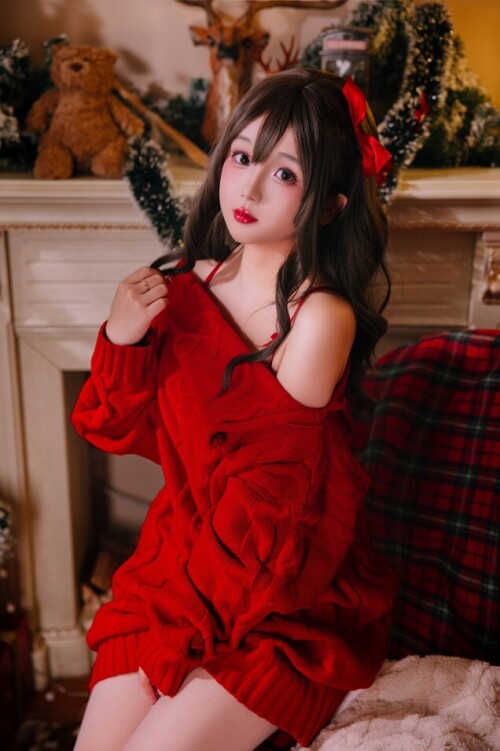 日奈娇 (樱井小莜) - 圣诞毛衣 预览展示图 5