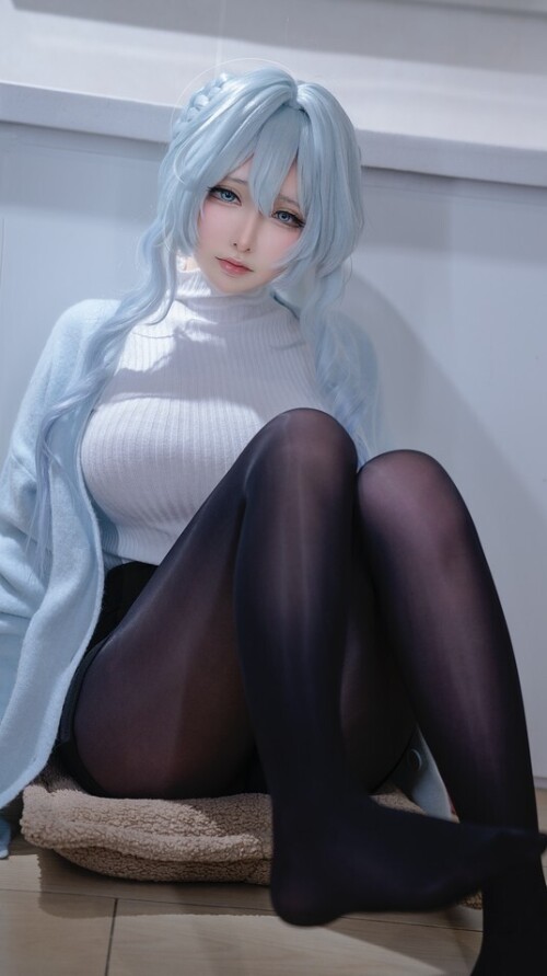 樱梨梨Eriri - 雪女 预览展示图 6