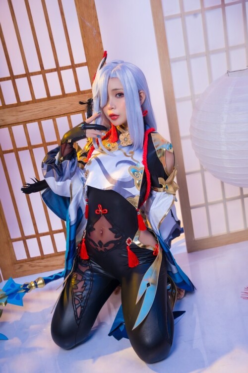 Umeko J - Shenhe Genshin Impact 预览展示图 4