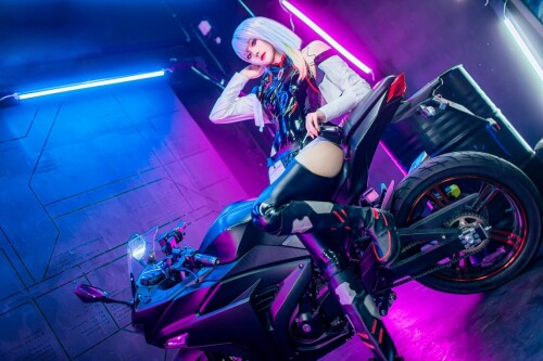 Natsuko夏夏子 - 赛博朋克 Lucy 预览展示图 3