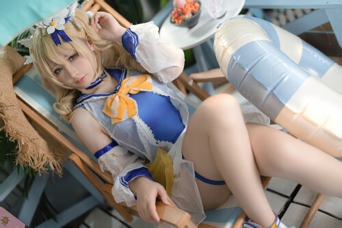 樱梨梨Eriri - 芭芭拉泳装 预览展示图 2