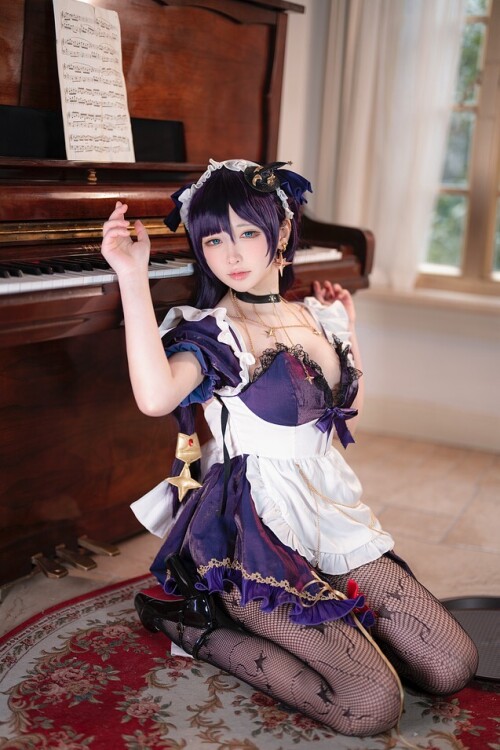 樱梨梨Eriri - 莫娜女仆 预览展示图 3