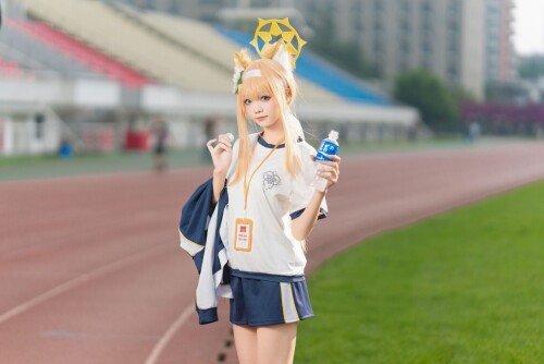 艾西Aiwest - 碧蓝档案 伊落玛丽 体操服 预览展示图 1