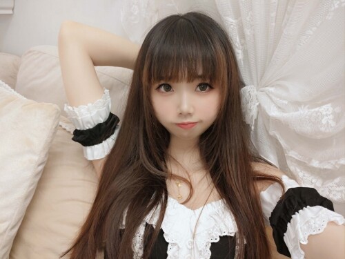 雪琪SAMA - 对镜女仆 预览展示图 4