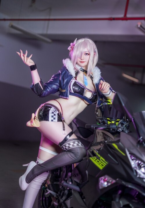Halo_酱 - 玛修机车赛车服 预览展示图 3