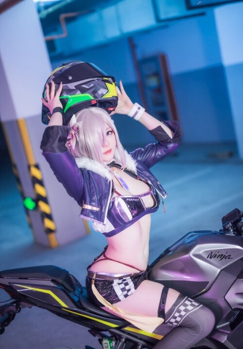 Halo_酱 - 玛修机车赛车服 预览展示图 5