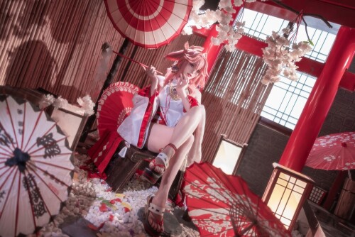Natsuko夏夏子 - 八重神子 预览展示图 2