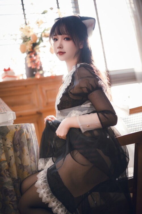 雪晴Astra - 2024春季限定 透明女仆 预览展示图 6