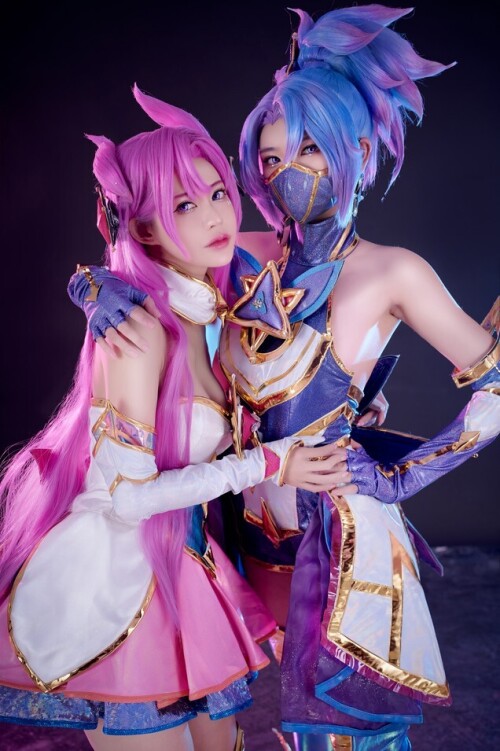 ZinieQ&PingPing - Akali x Kai’Sa Star Guardians (League of Legends) 预览展示图 1
