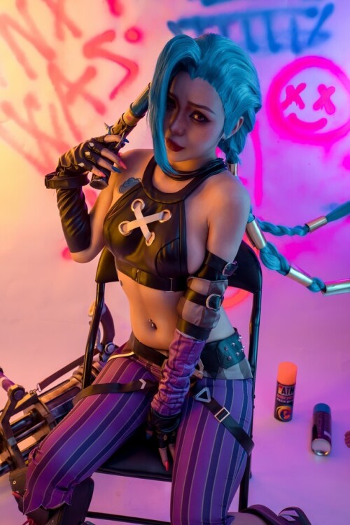 Umeko J - Jinx League of Legends 预览展示图 3
