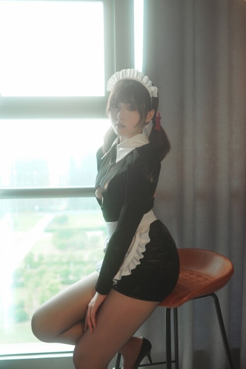 Natsuko夏夏子 - 漆黑女仆 预览展示图 5